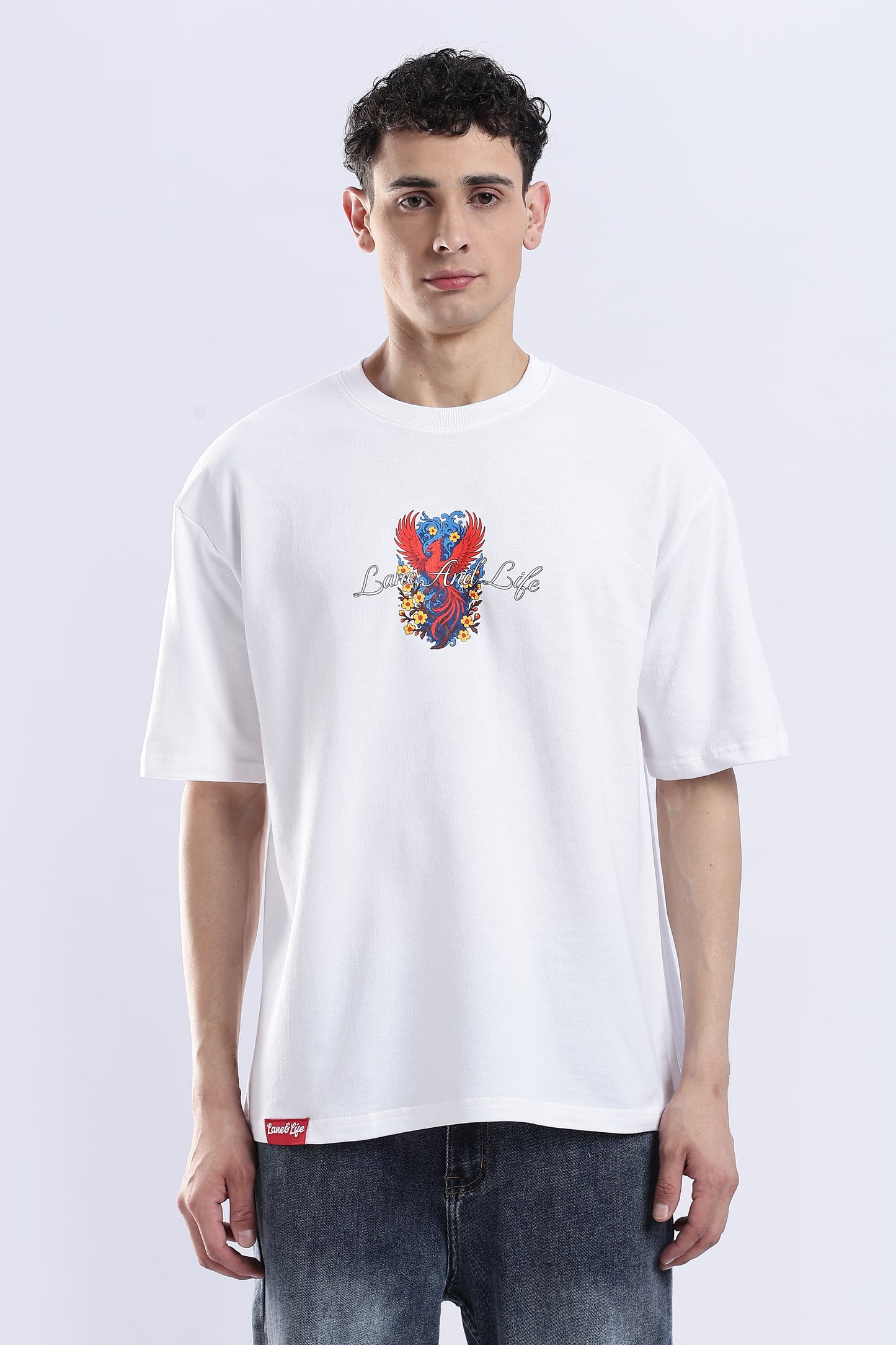 PHOENIX CREST OVERSIZED T-SHIRT