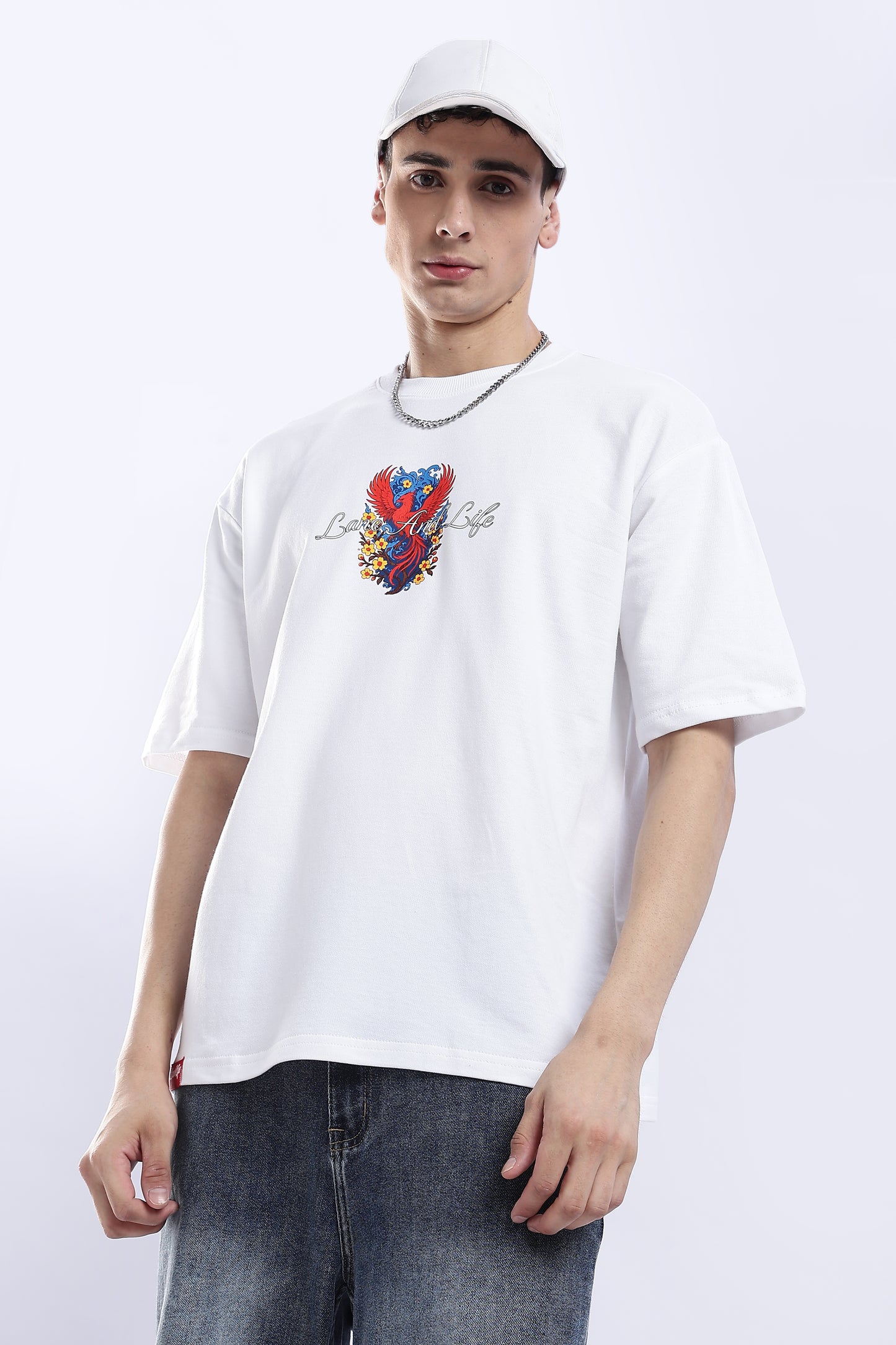 PHOENIX CREST OVERSIZED T-SHIRT