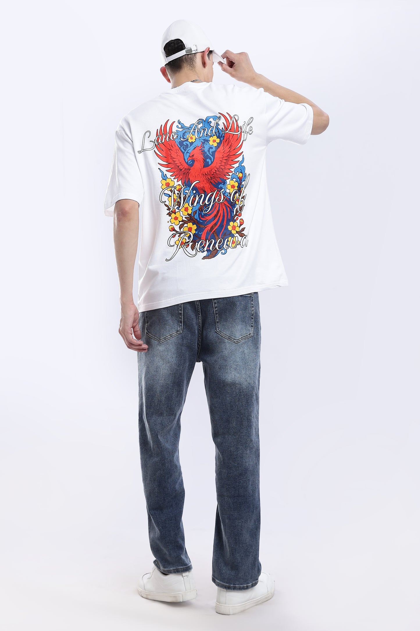 PHOENIX CREST OVERSIZED T-SHIRT