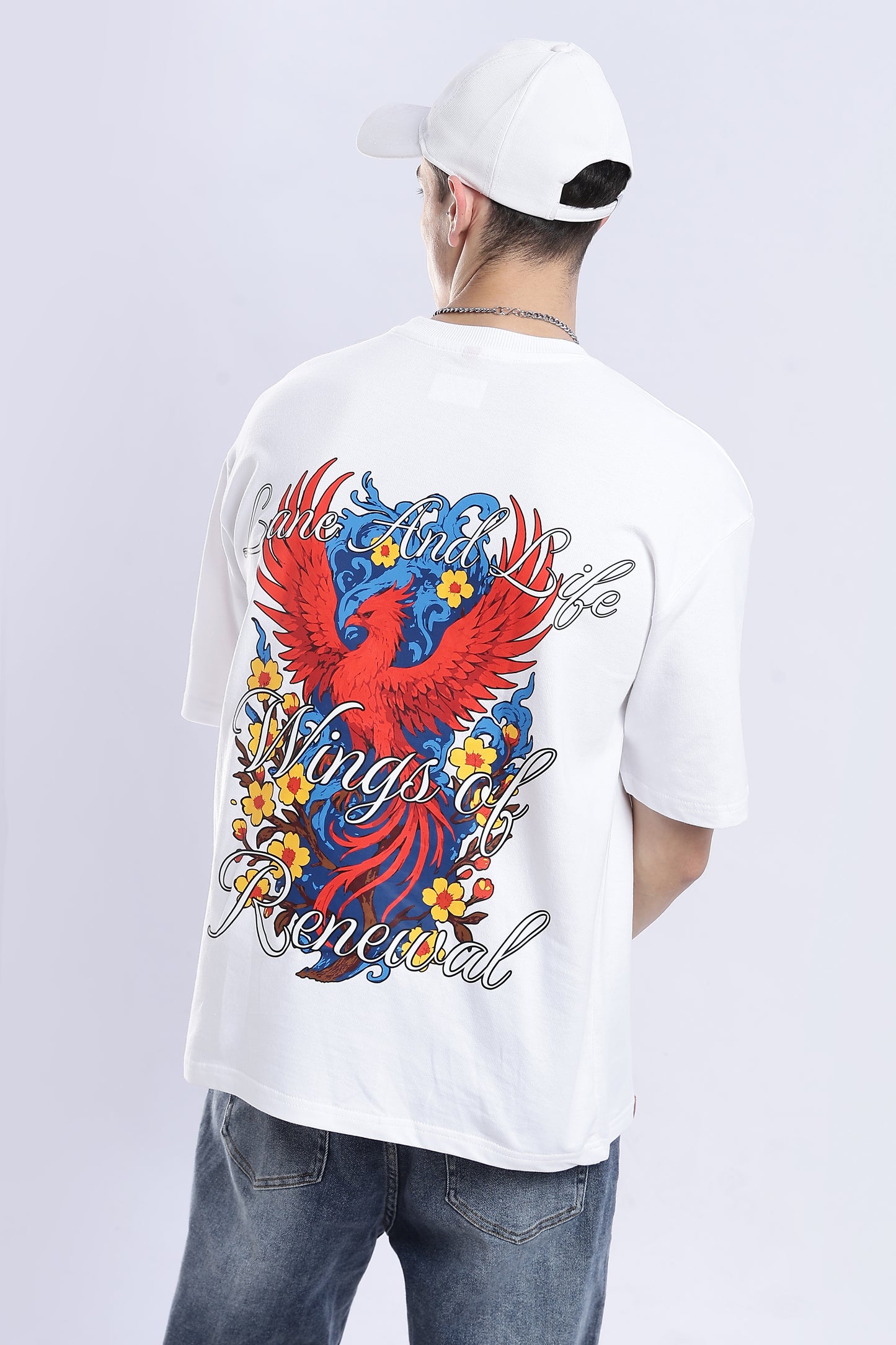 PHOENIX CREST OVERSIZED T-SHIRT