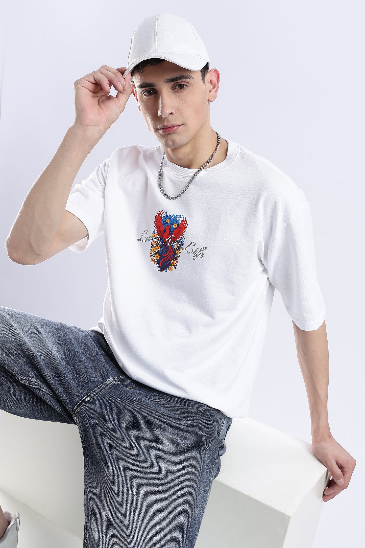 PHOENIX CREST OVERSIZED T-SHIRT