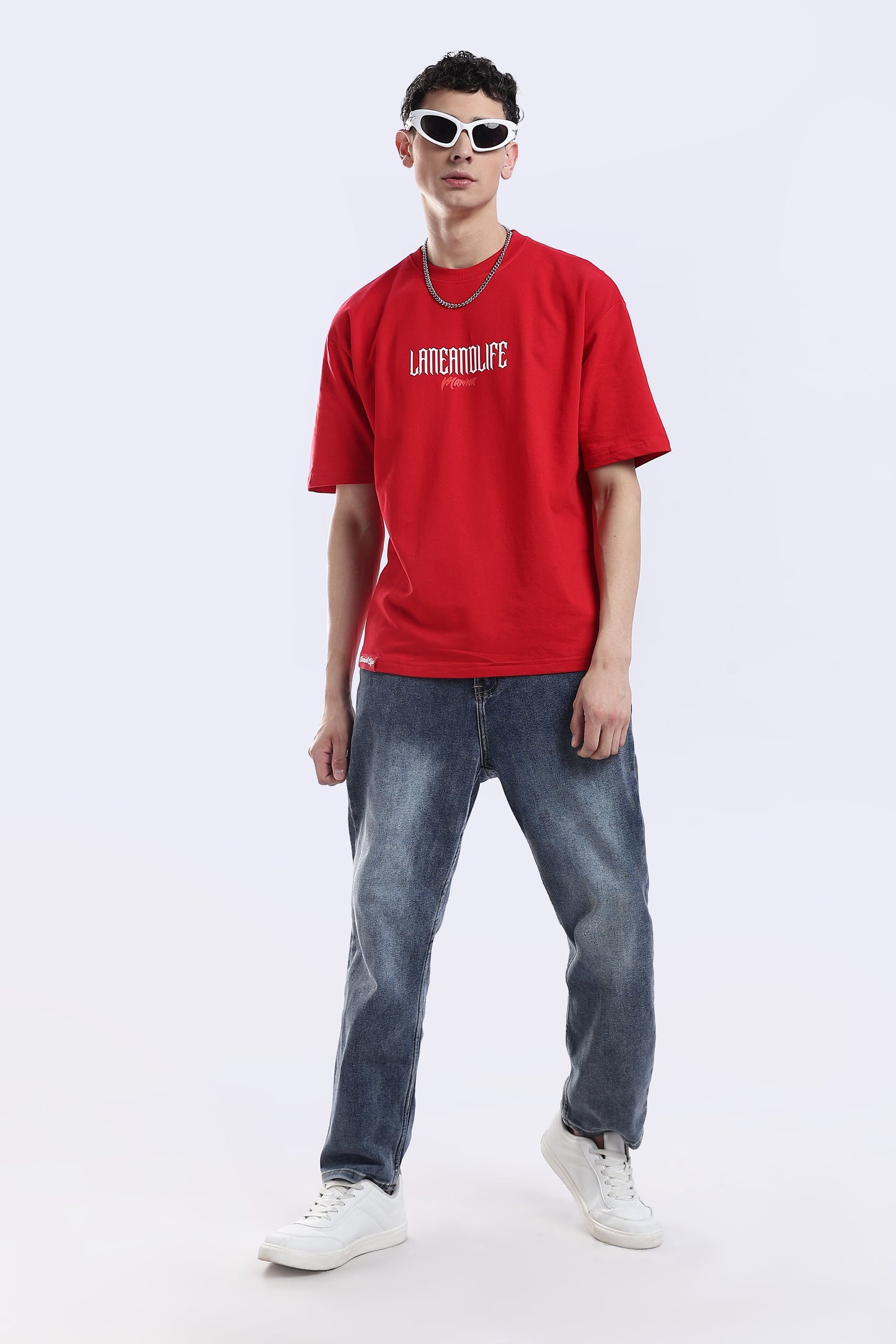 GOLDEN FINS OVERSIZED FIT T-SHIRT - OCEAN DREAMS