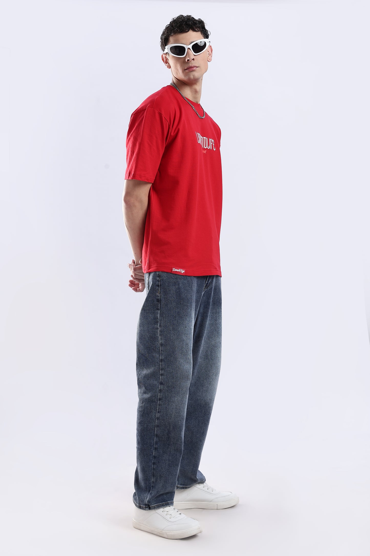GOLDEN FINS OVERSIZED FIT T-SHIRT - OCEAN DREAMS