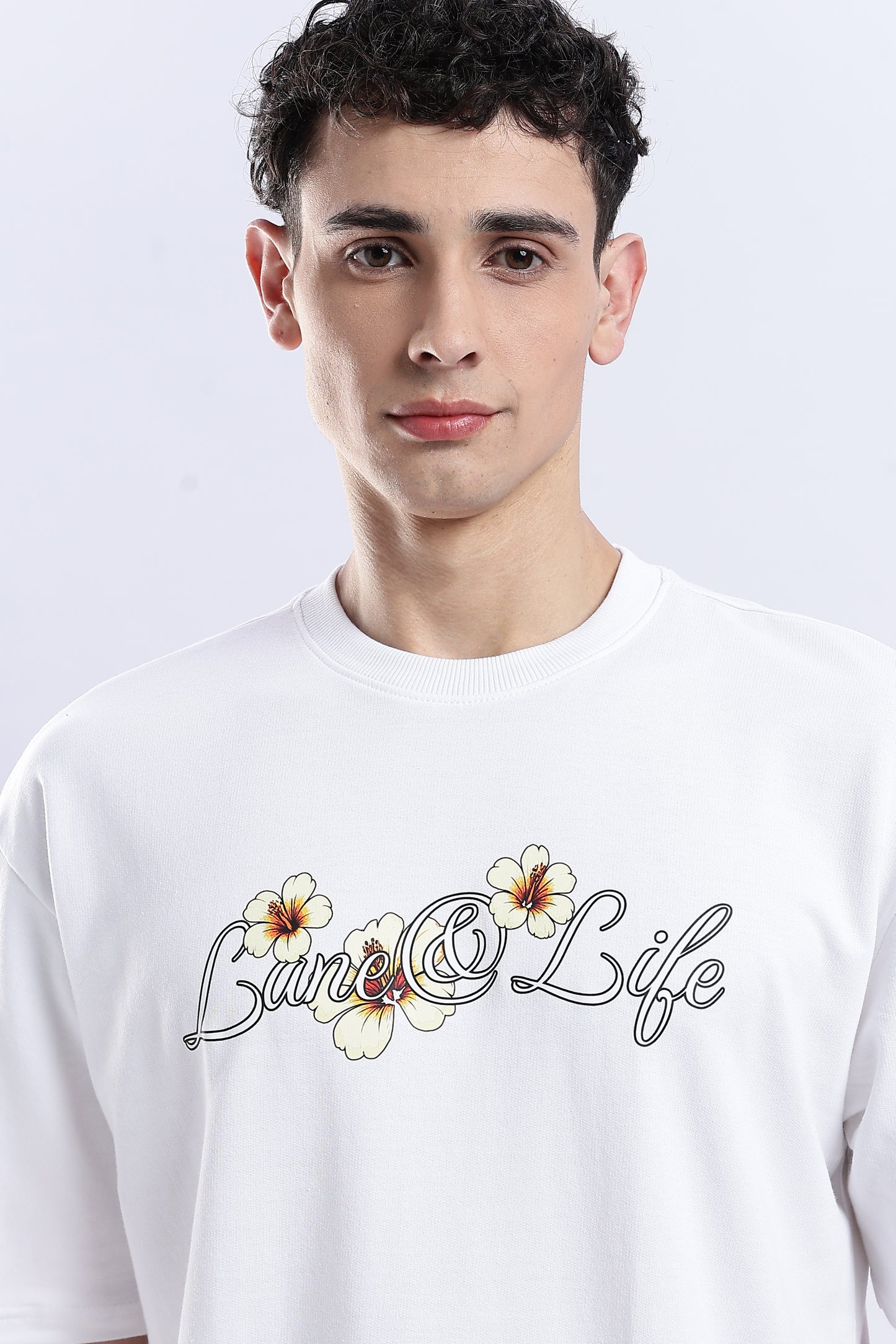 Flourish in Full Bloom with Our Verdant Bloom Oversized T-Shirt