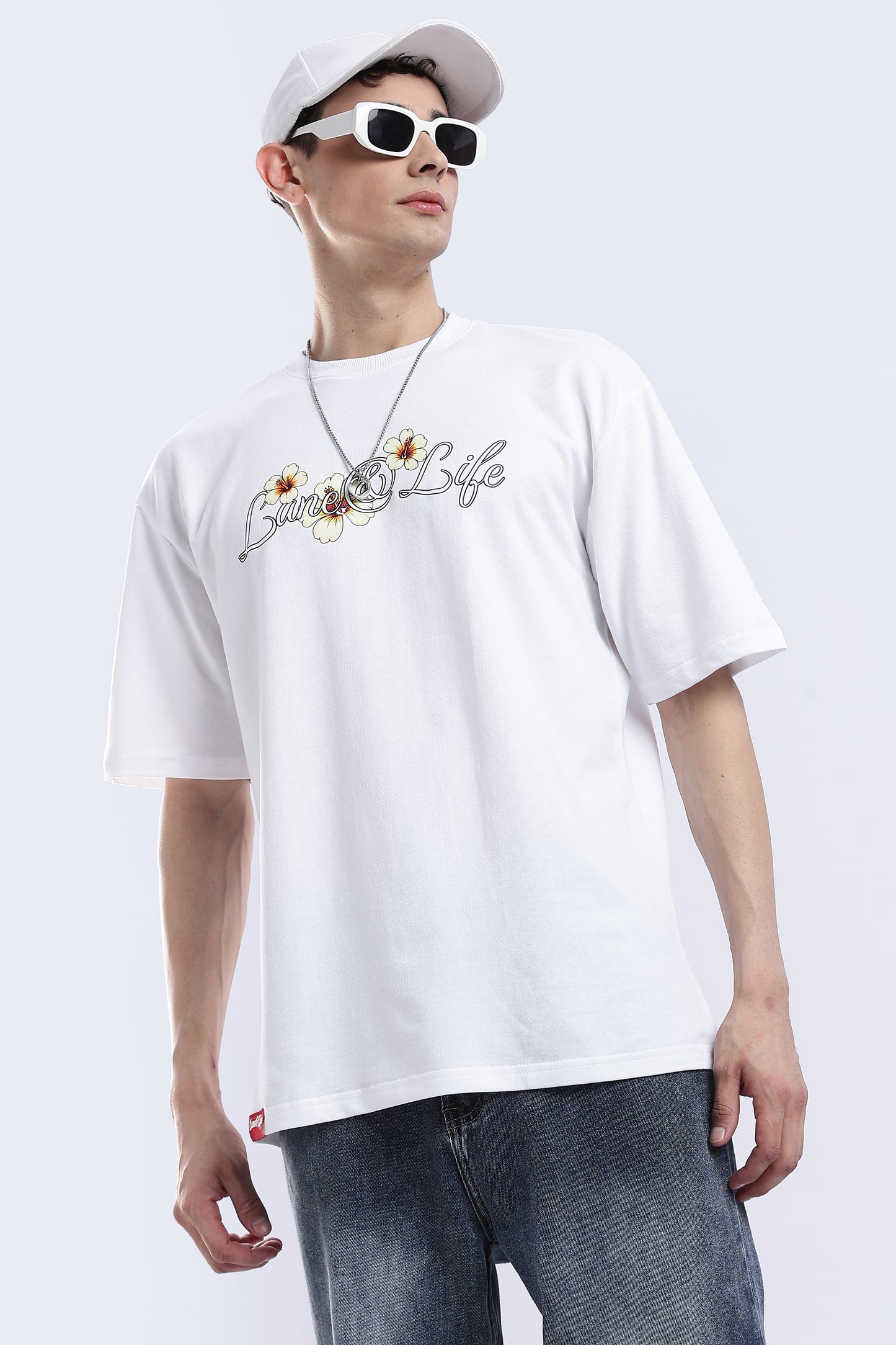 Flourish in Full Bloom with Our Verdant Bloom Oversized T-Shirt