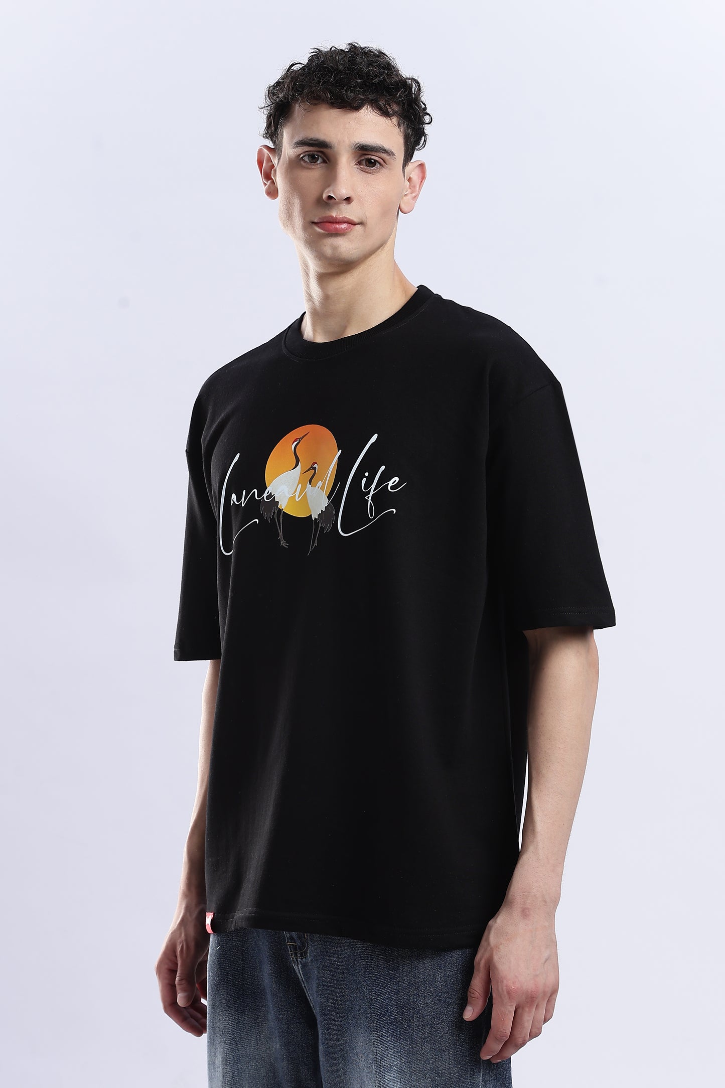 Radiate Resilience with Our Eternal Light Oversized T-Shirt