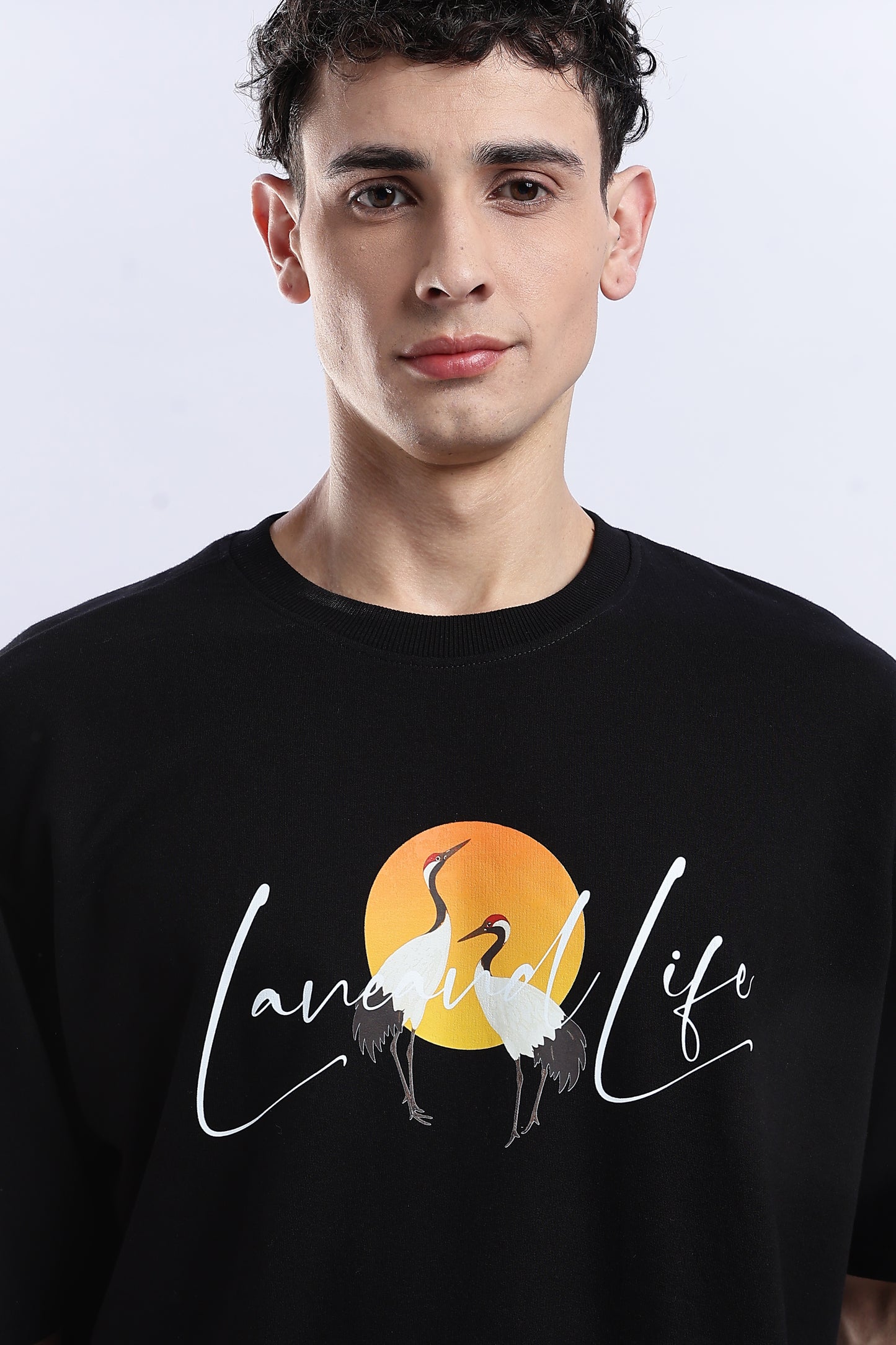 Radiate Resilience with Our Eternal Light Oversized T-Shirt