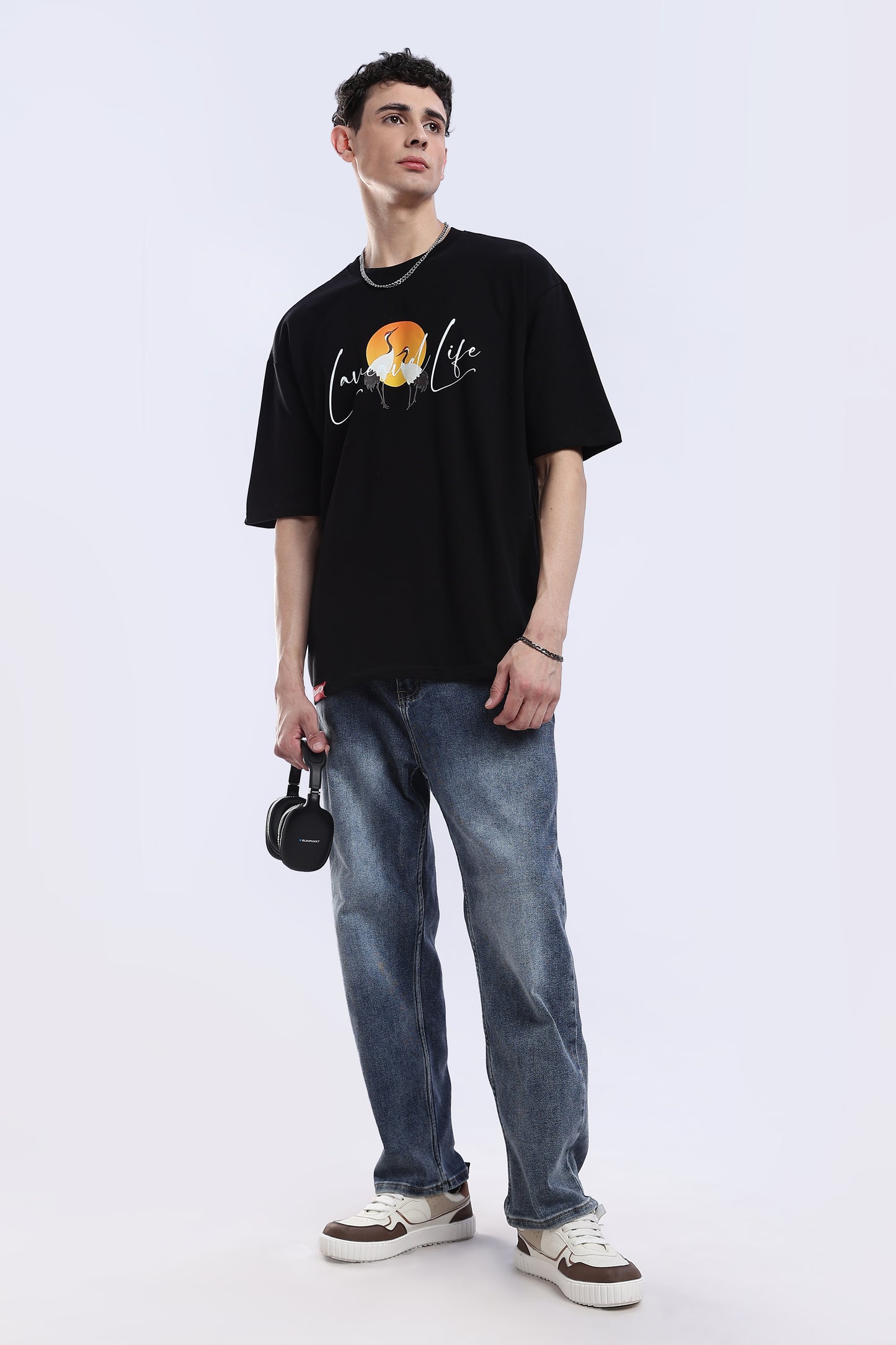 Radiate Resilience with Our Eternal Light Oversized T-Shirt