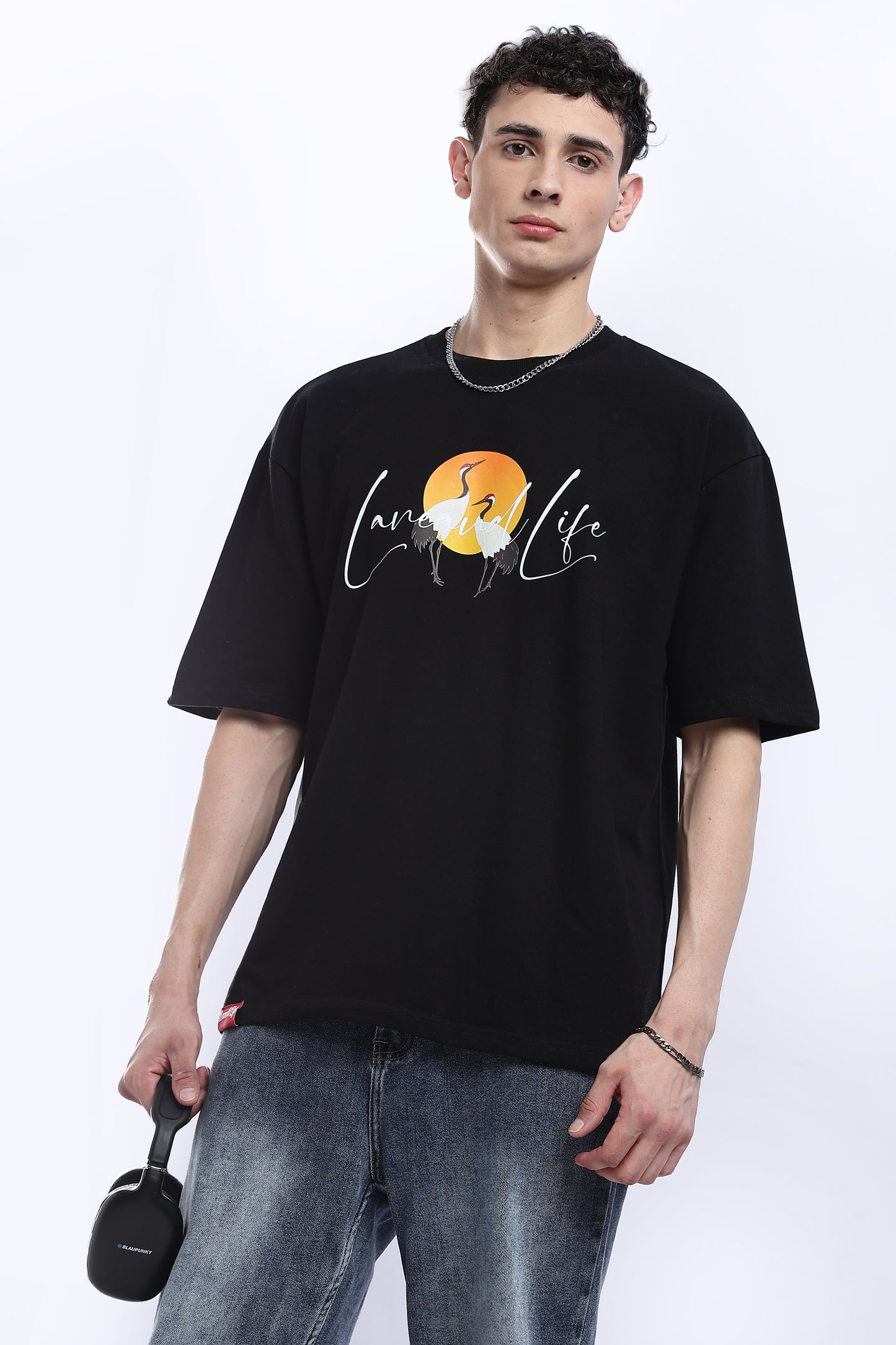 Radiate Resilience with Our Eternal Light Oversized T-Shirt