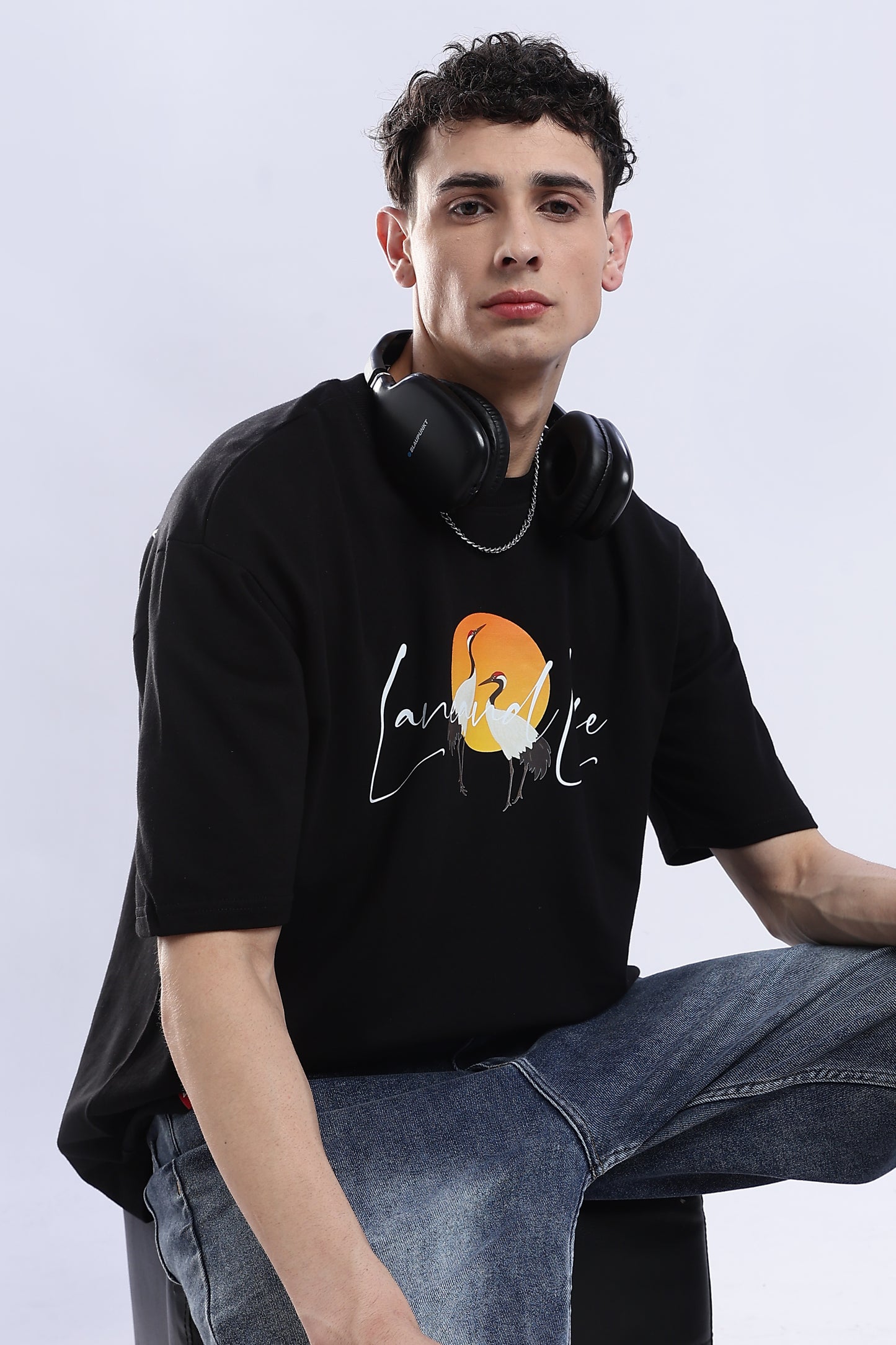 Radiate Resilience with Our Eternal Light Oversized T-Shirt