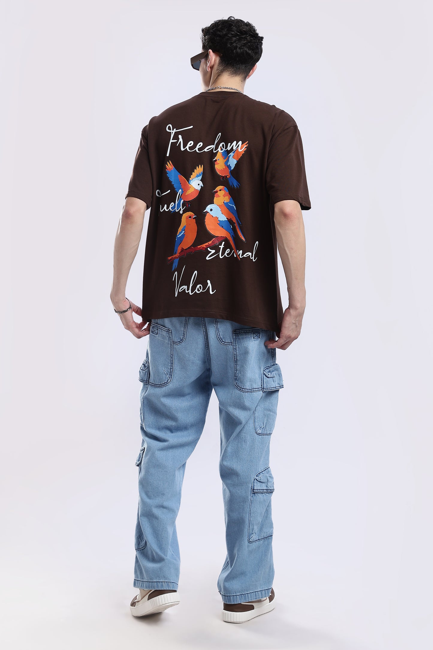 Experience the joy of freedom with our Oversized Fit T-Shirt