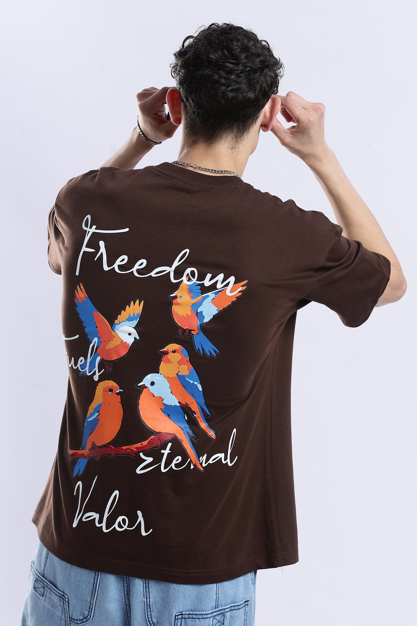 Experience the joy of freedom with our Oversized Fit T-Shirt