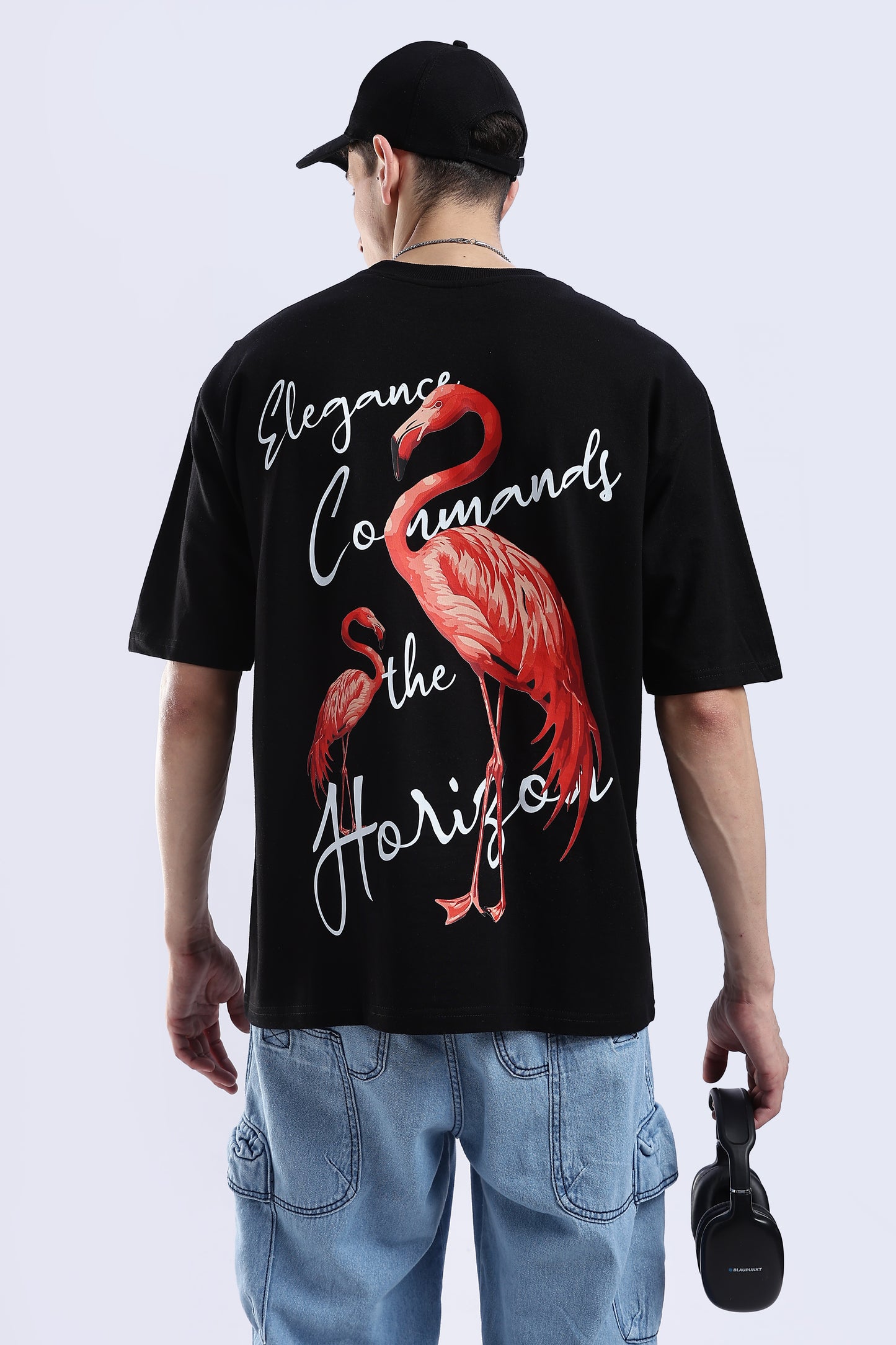 Flamingo Oversized Fit T-Shirt