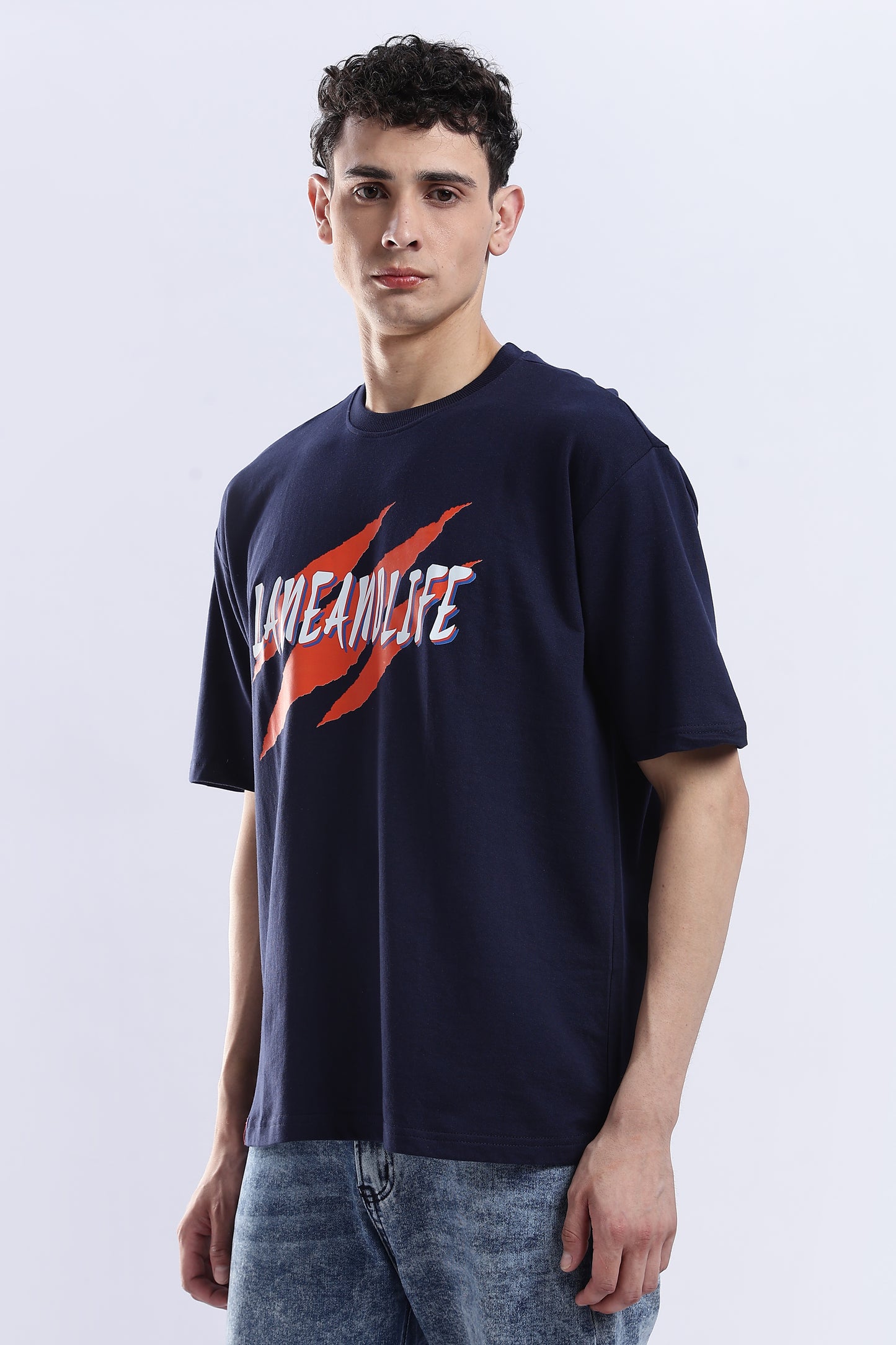 NAVY PREDATOR WILD T-SHIRT