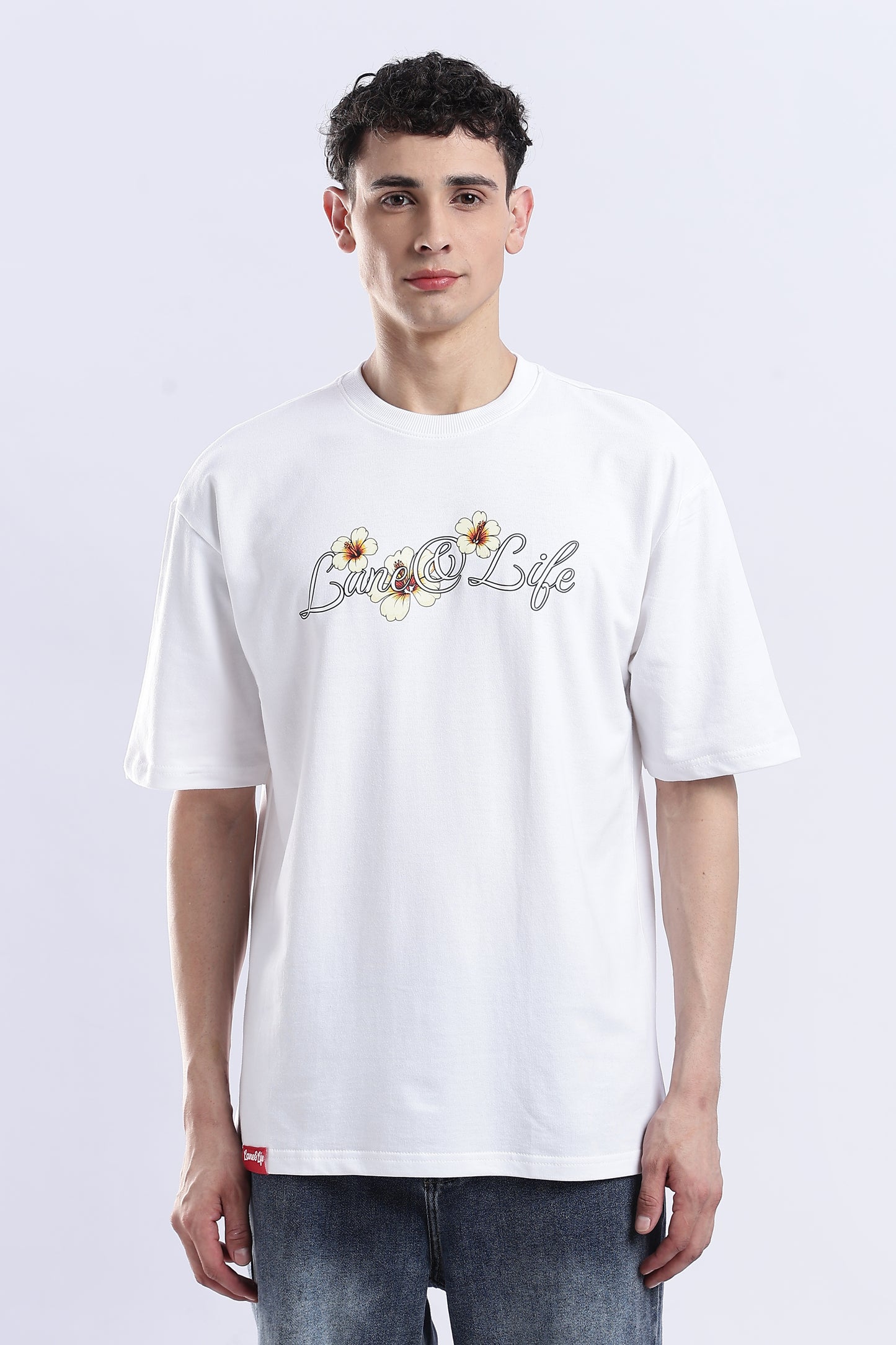 Flourish in Full Bloom with Our Verdant Bloom Oversized T-Shirt