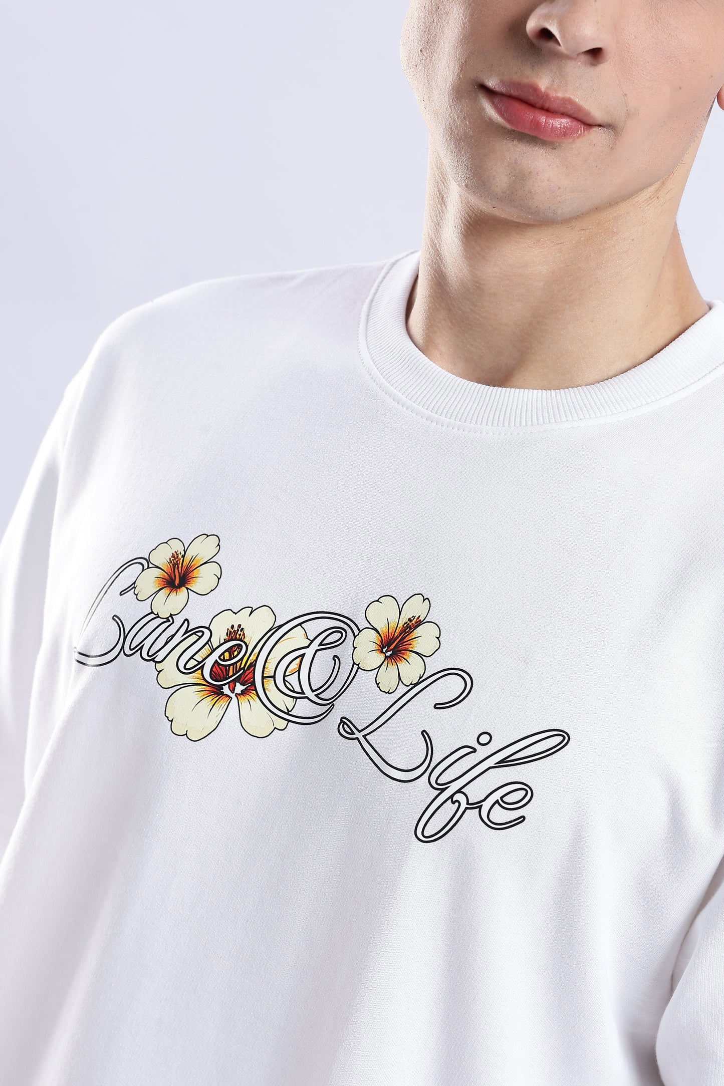 Flourish in Full Bloom with Our Verdant Bloom Oversized T-Shirt
