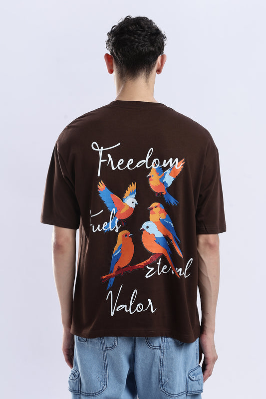 Experience the joy of freedom with our Oversized Fit T-Shirt