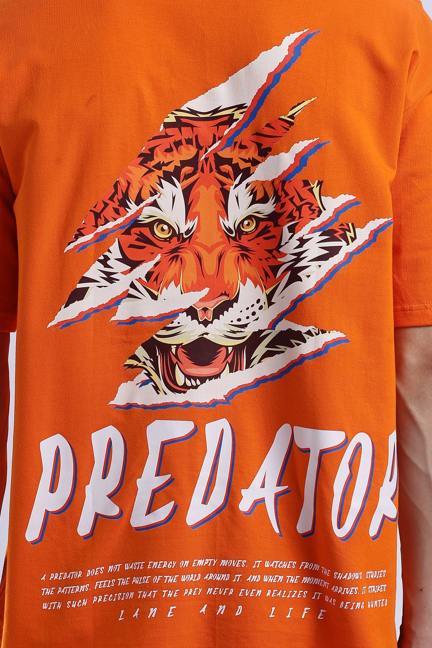ORANGE PREDATOR WILD T-SHIRT