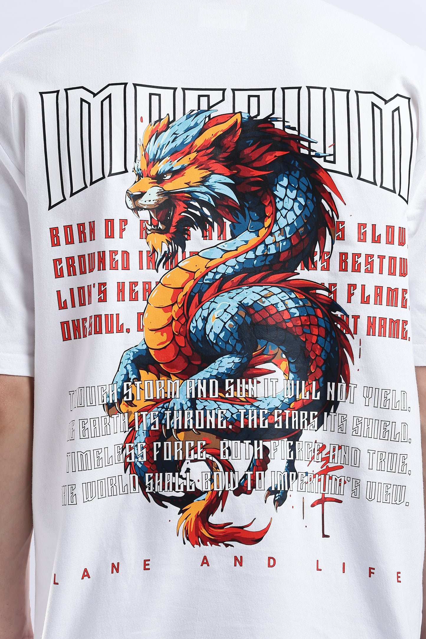 Imperium Oversized Graphic T-Shirt
