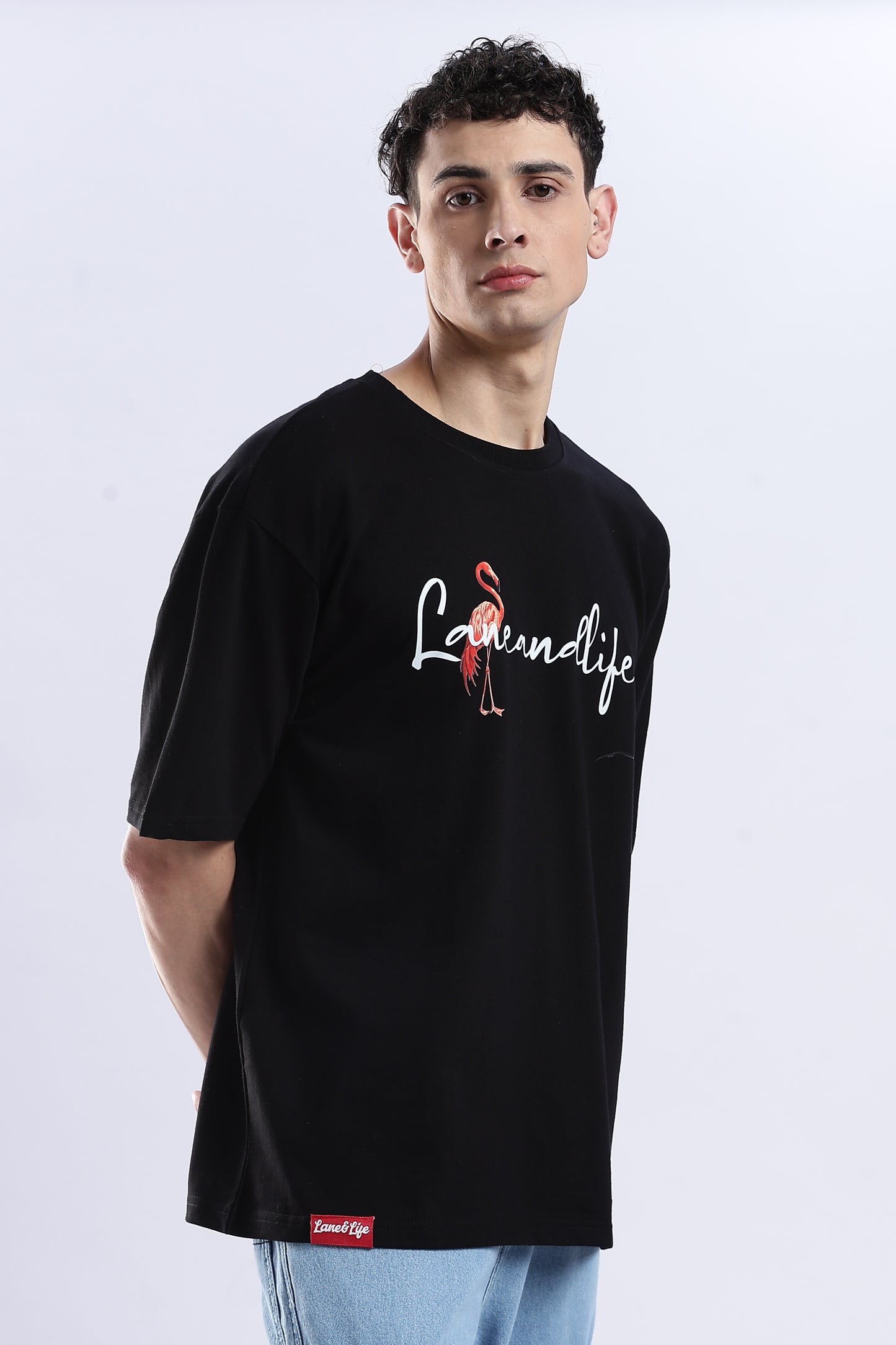 Flamingo Oversized Fit T-Shirt