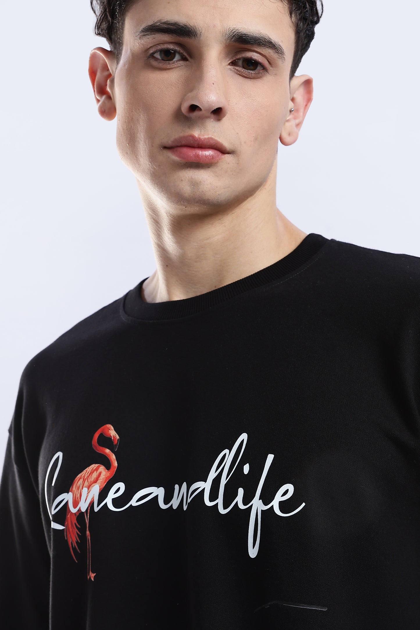 Flamingo Oversized Fit T-Shirt