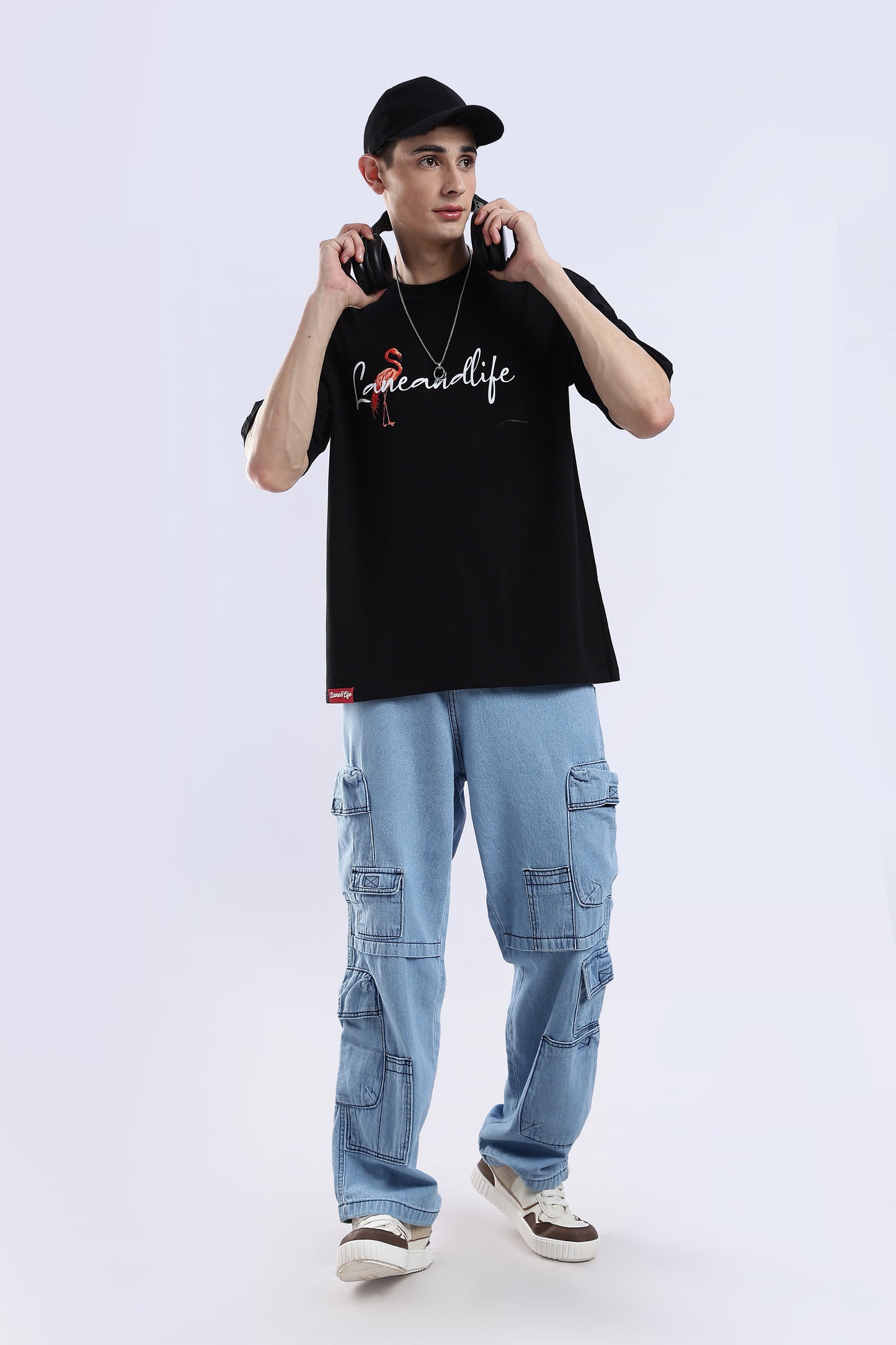 Flamingo Oversized Fit T-Shirt