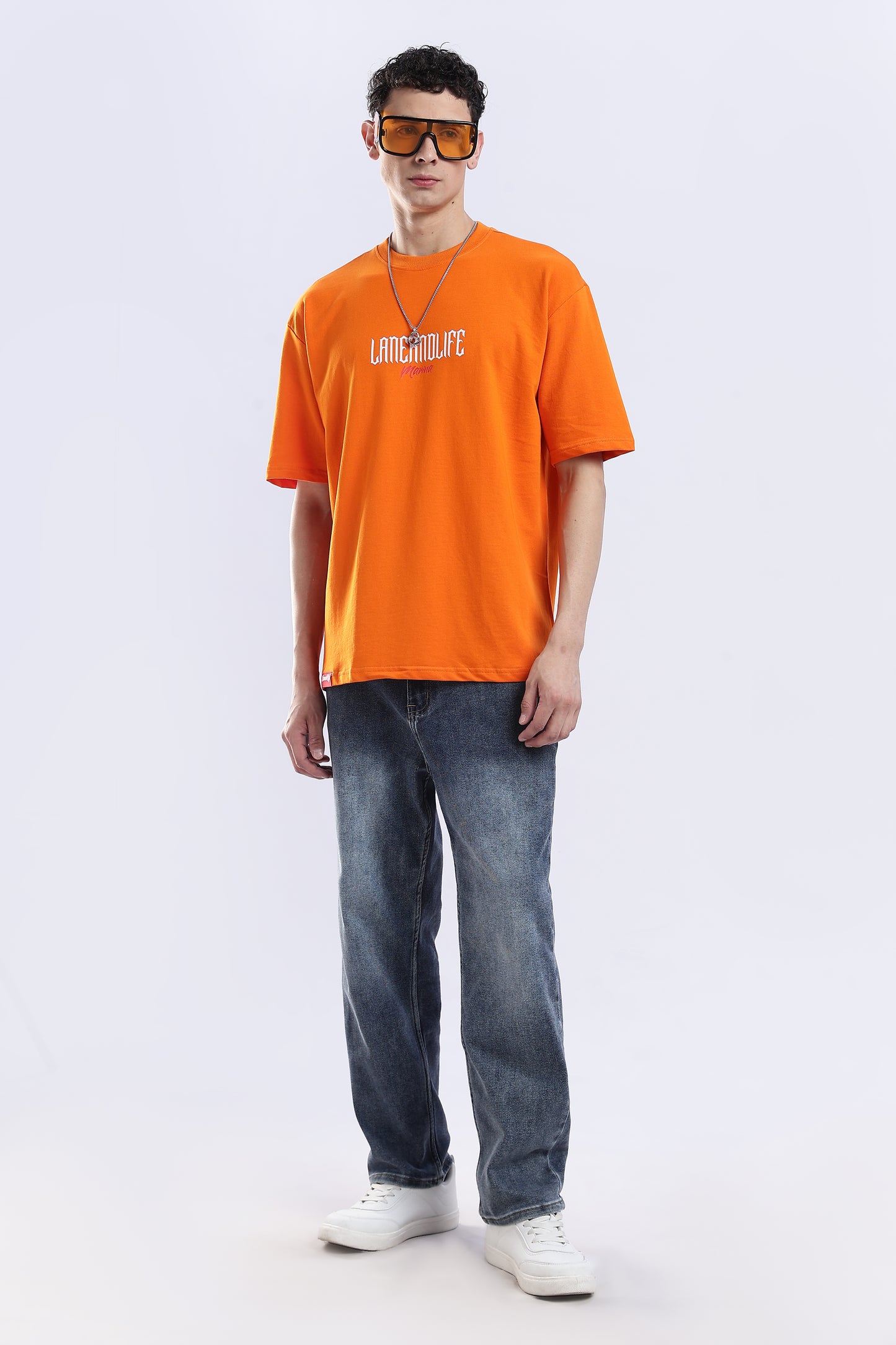 GOLDEN FINS OVERSIZED FIT T-SHIRT - OCEAN DREAMS